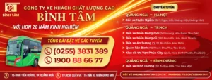 nhà xe bình tâm
