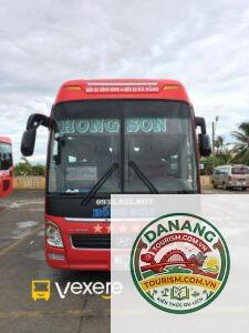nhà xe hồng sơn