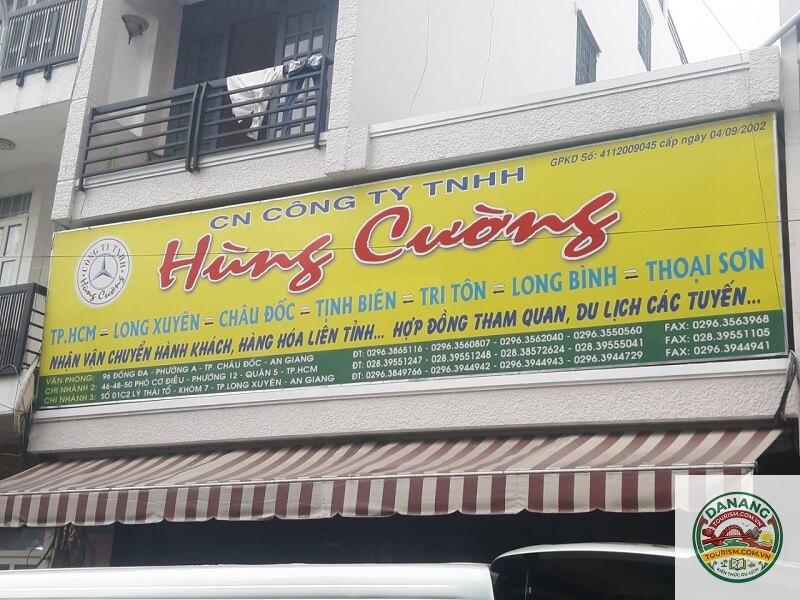 nhà xe hùng cường