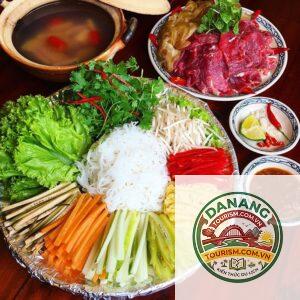 bò nhúng dấm đà nẵng