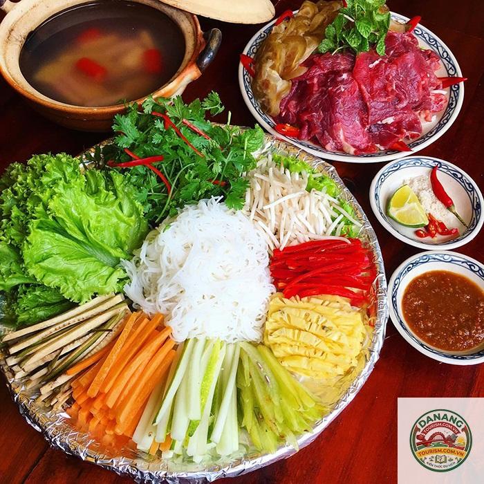 bò nhúng dấm đà nẵng