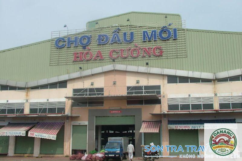 chợ đầu mối hòa cường