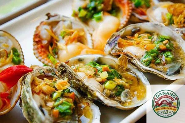 hàu nướng mỡ hành đà nẵng - Hình 2