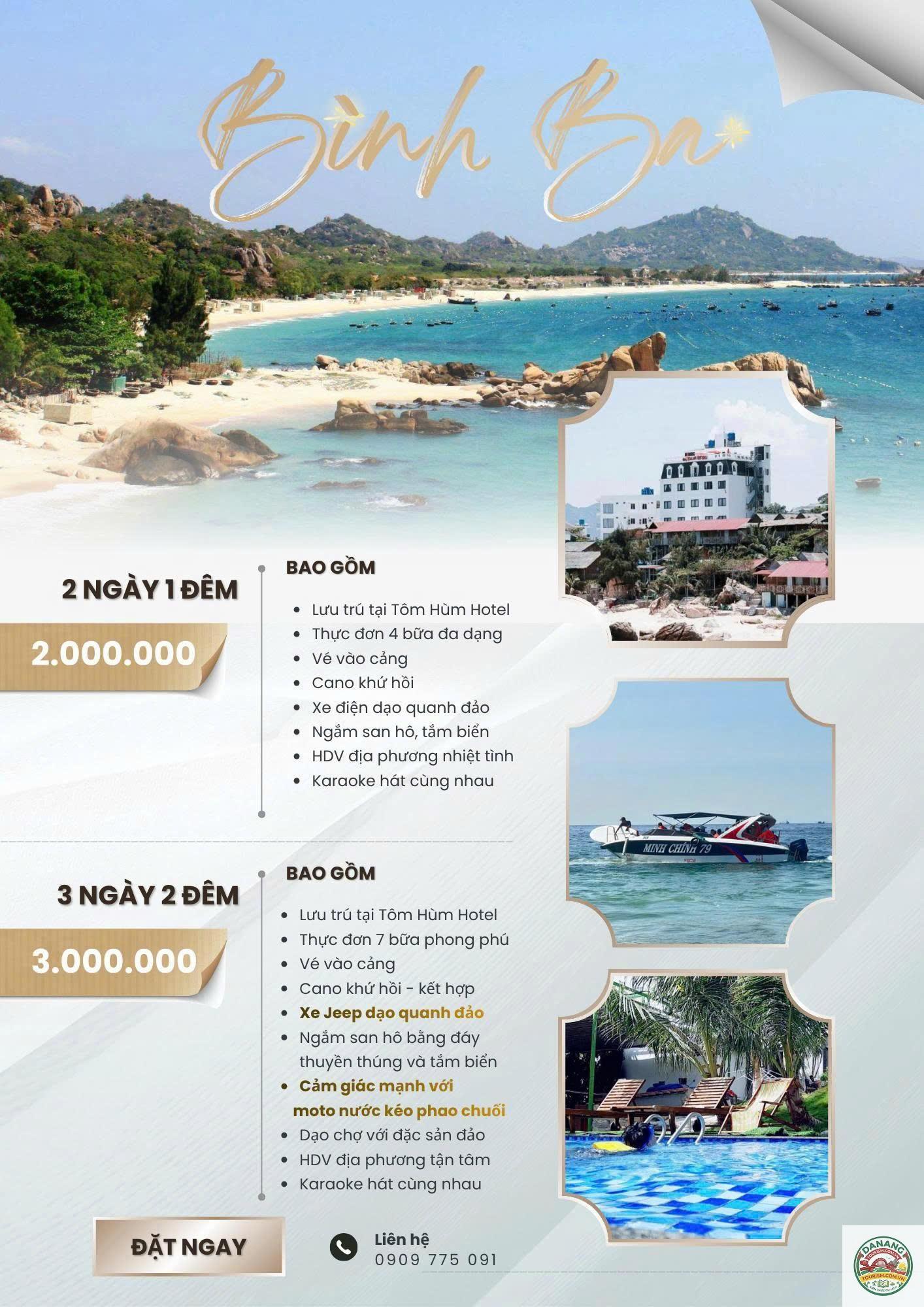 lịch trình cam ranh bình ba - Hình 1