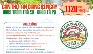 lịch trình châu đốc trà sư