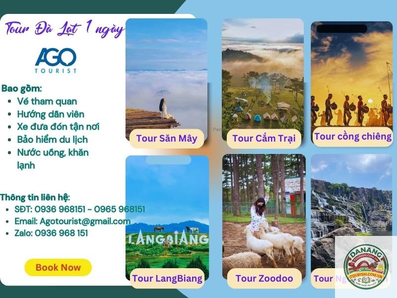 lịch trình đà lạt 1 ngày