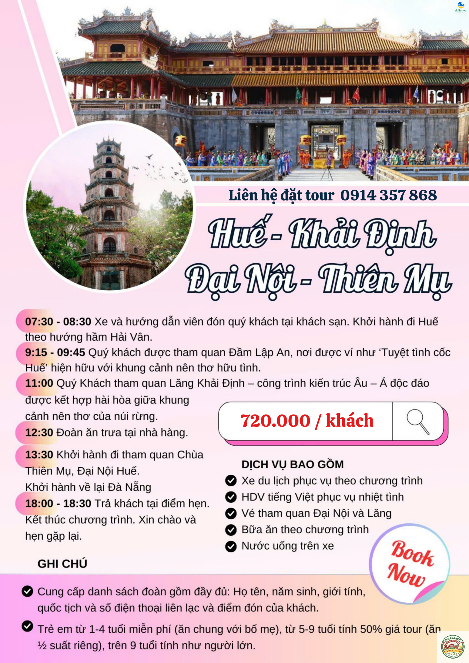 lịch trình đà nẵng huế - Hình 4