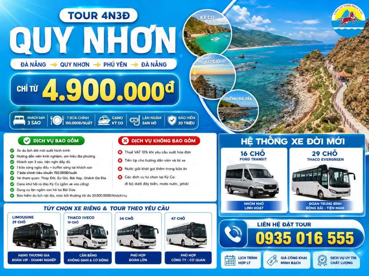 lịch trình đà nẵng quy nhơn - Hình 4