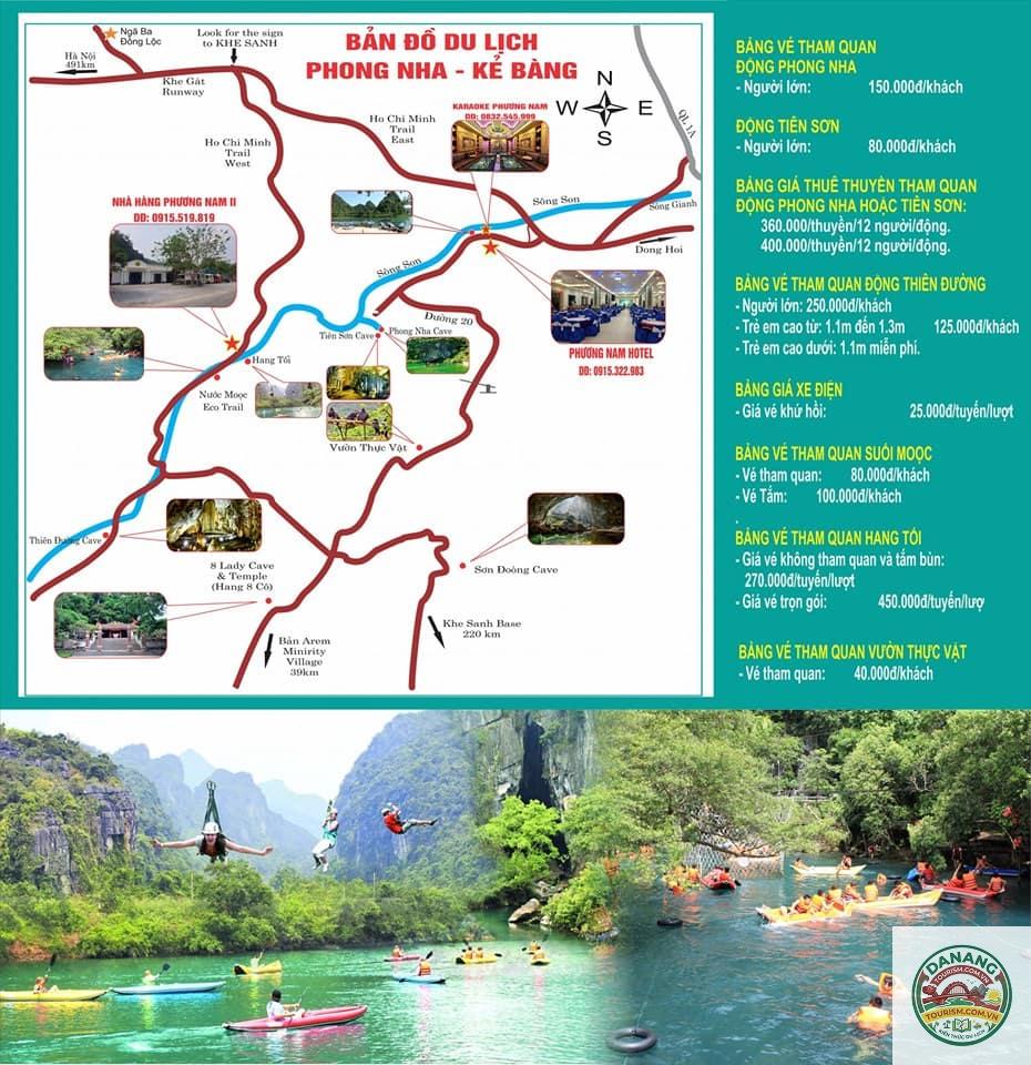 lịch trình đồng hới phong nha - Hình 3