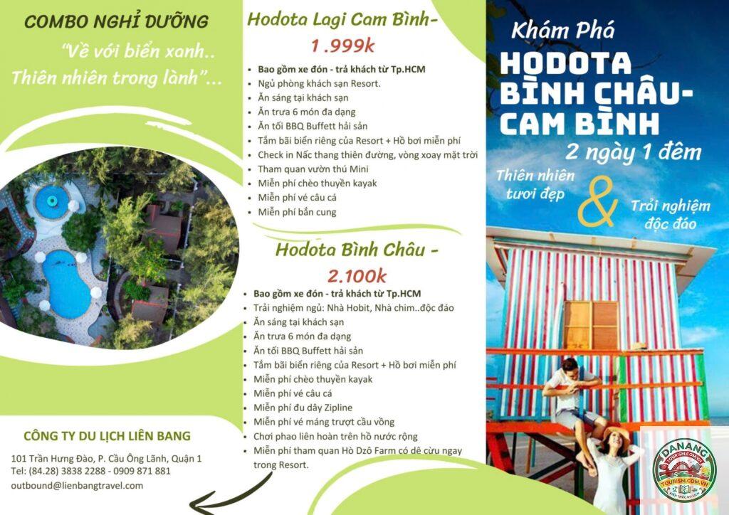 lịch trình du lịch bình châu 2 ngày 1 đêm