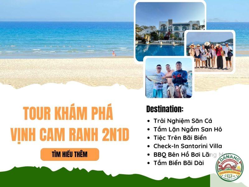 lịch trình du lịch cam ranh 2 ngày 1 đêm - Hình 1