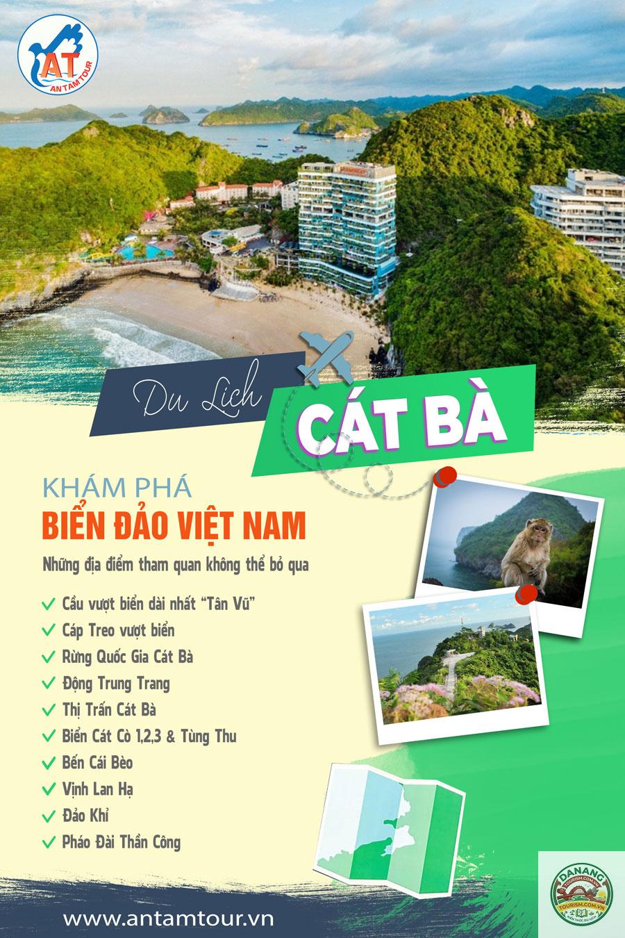 lịch trình du lịch cát bà 3 ngày 2 đêm - Hình 3