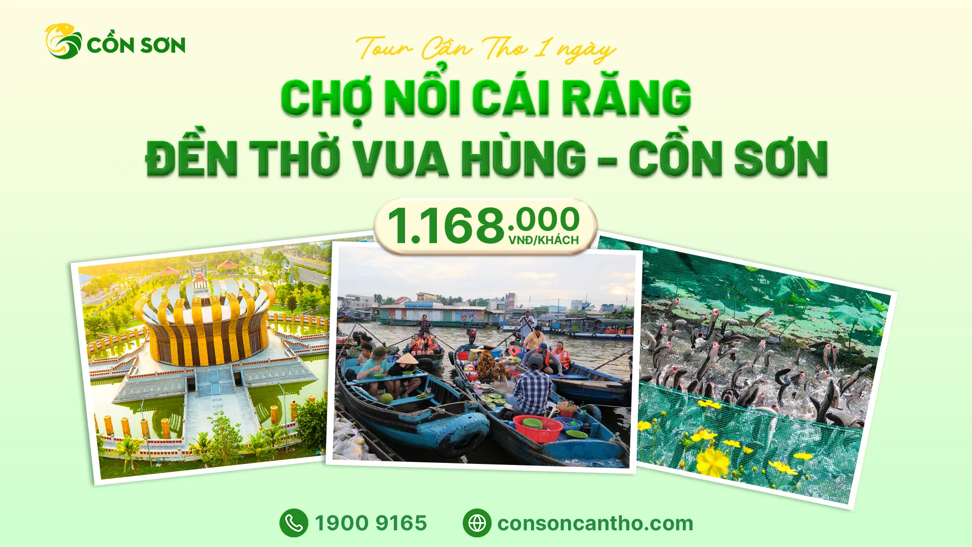lịch trình du lịch chợ nổi cái răng 1 ngày - Hình 3