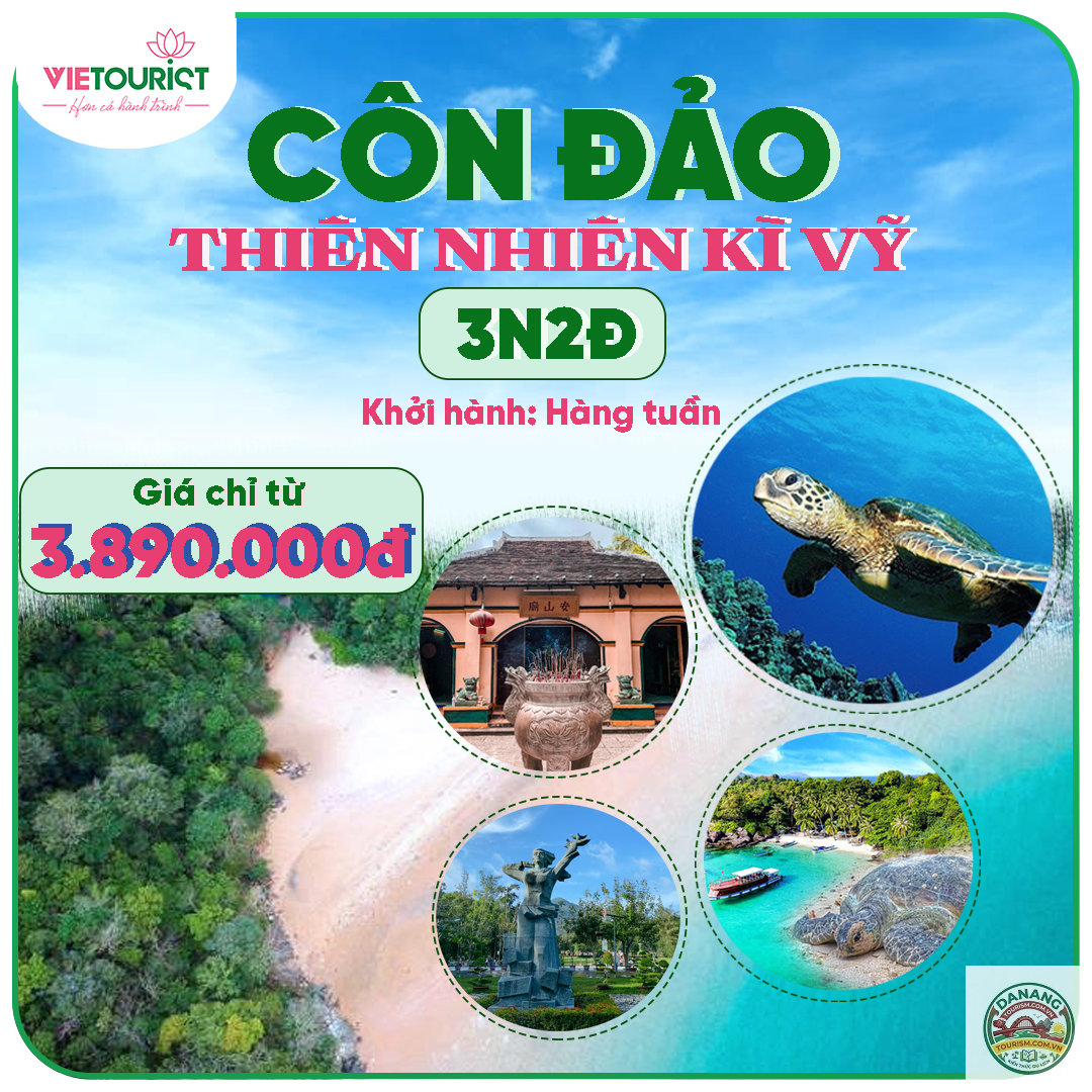 lịch trình du lịch côn đảo 3 ngày 2 đêm - Hình 5