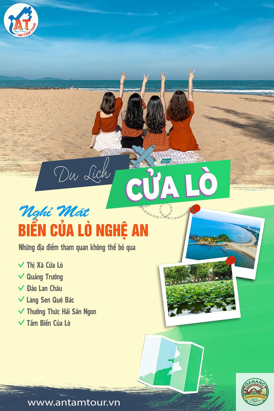 lịch trình du lịch cửa lò 2 ngày 1 đêm - Hình 1