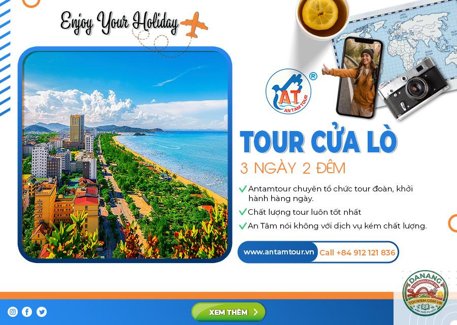 lịch trình du lịch cửa lò 3 ngày 2 đêm