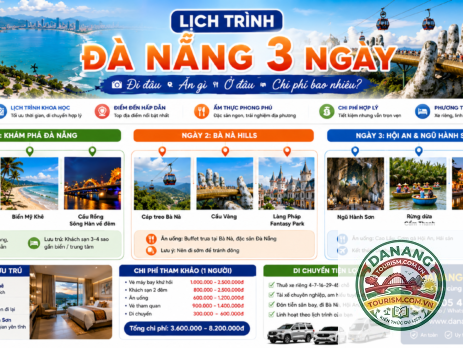lịch trình du lịch đà nẵng cho người lớn tuổi