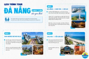 lịch trình du lịch đà nẵng gia đình