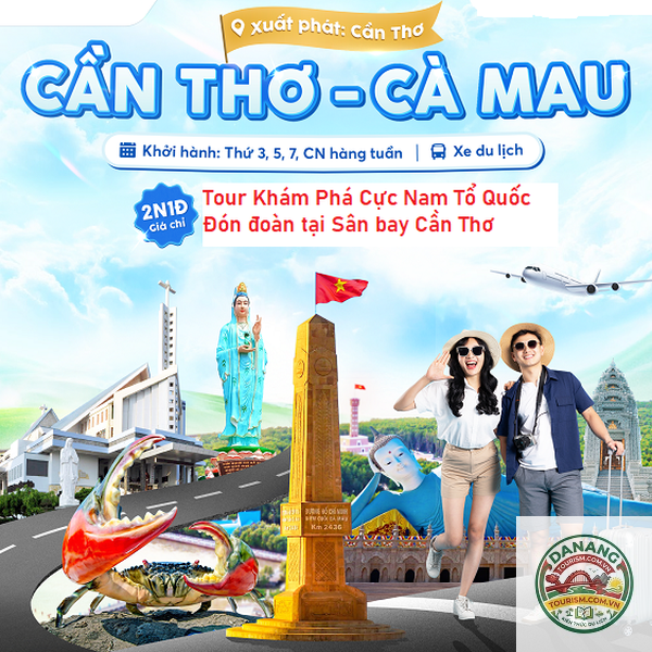 lịch trình du lịch đất mũi 2 ngày 1 đêm - Hình 2