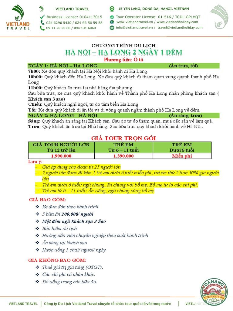 lịch trình du lịch hạ long 2 ngày 1 đêm - Hình 2