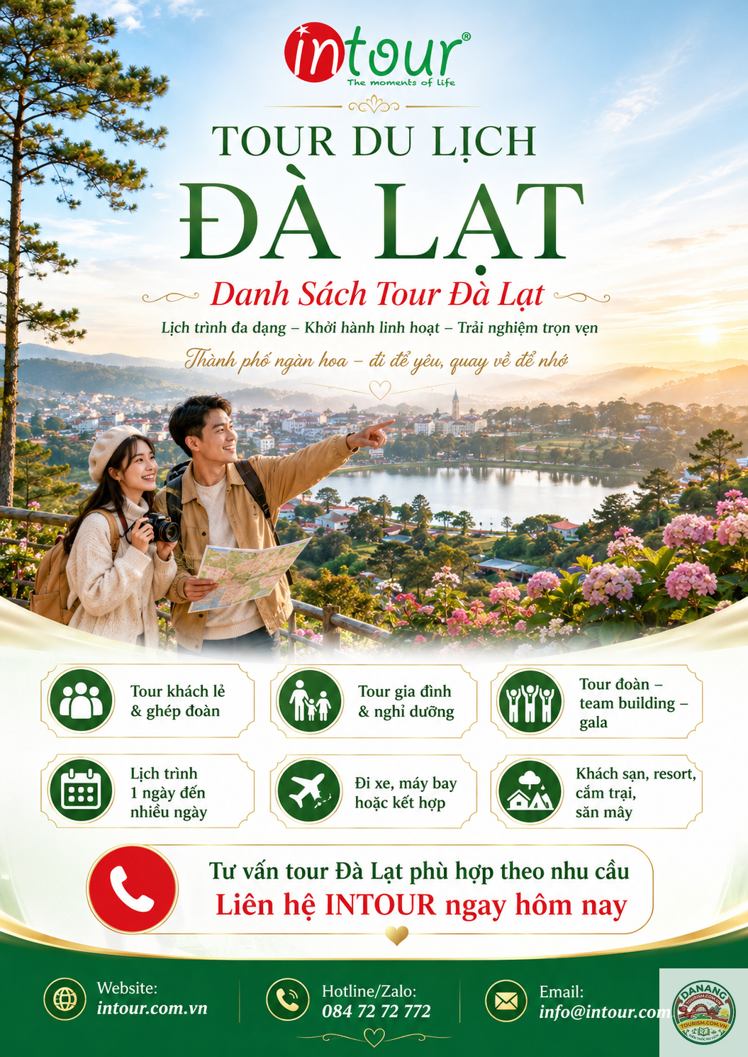 lịch trình du lịch hồ tuyền lâm 1 ngày - Hình 1