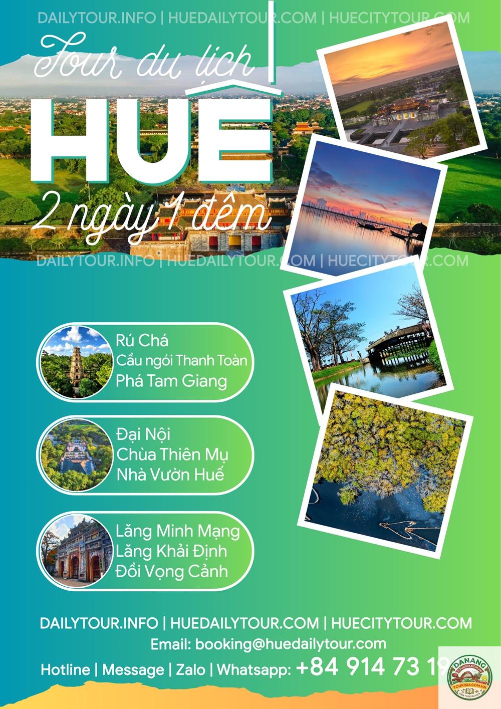 lịch trình du lịch huế 2 ngày 1 đêm - Hình 2