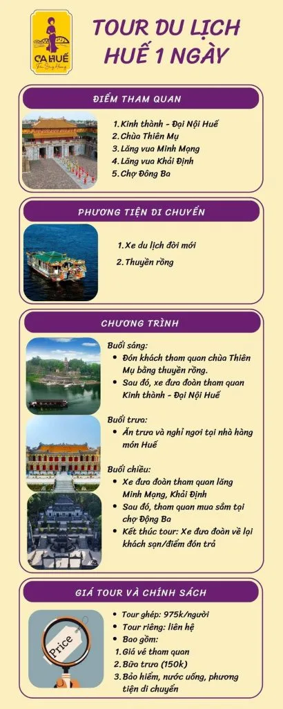 lịch trình du lịch huế 2 ngày 1 đêm - Hình 4