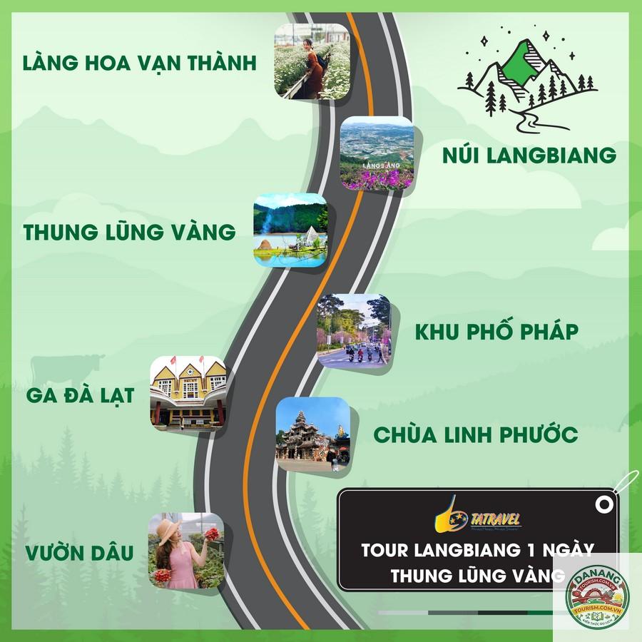 lịch trình du lịch langbiang 1 ngày