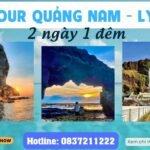 lịch trình du lịch lý sơn 2 ngày 1 đêm
