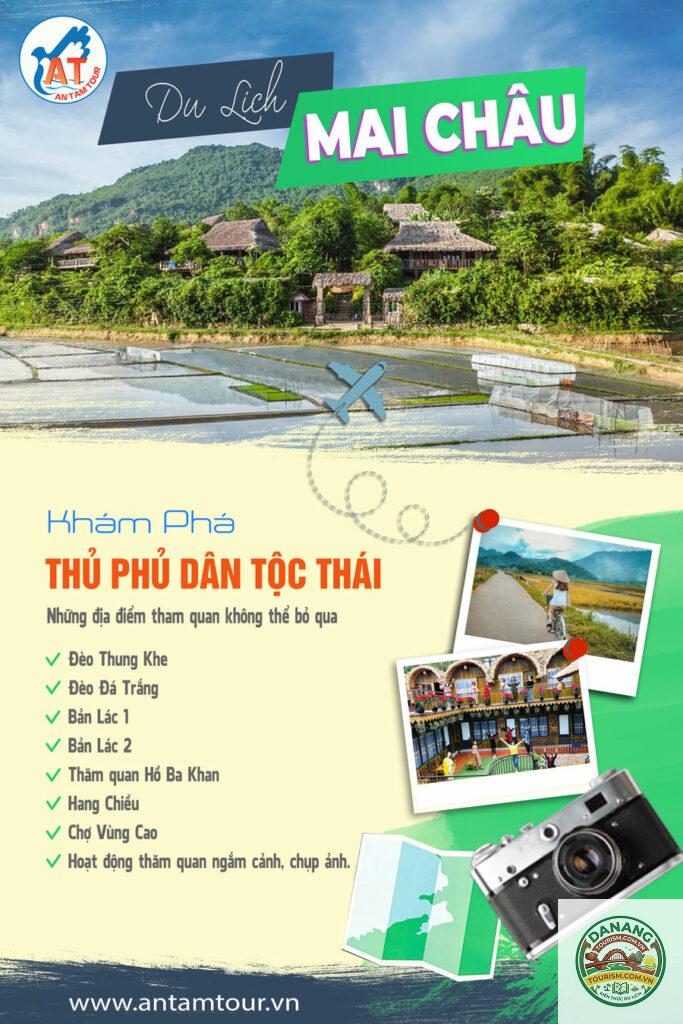 lịch trình du lịch mai châu 2 ngày 1 đêm