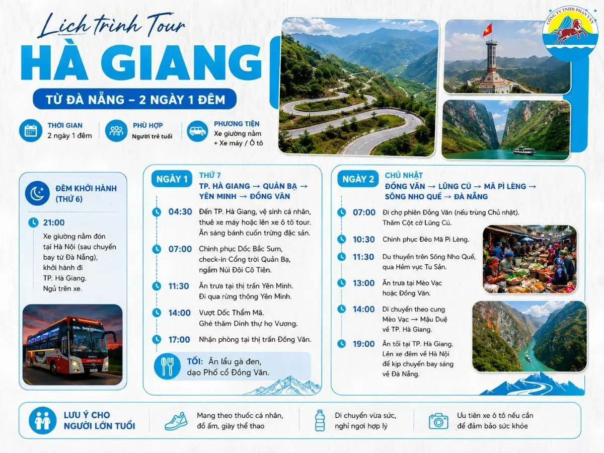 lịch trình du lịch mèo vạc 2 ngày 1 đêm - Hình 2