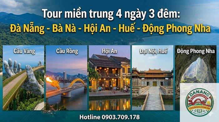 lịch trình du lịch miền trung 4 ngày 3 đêm - Hình 1