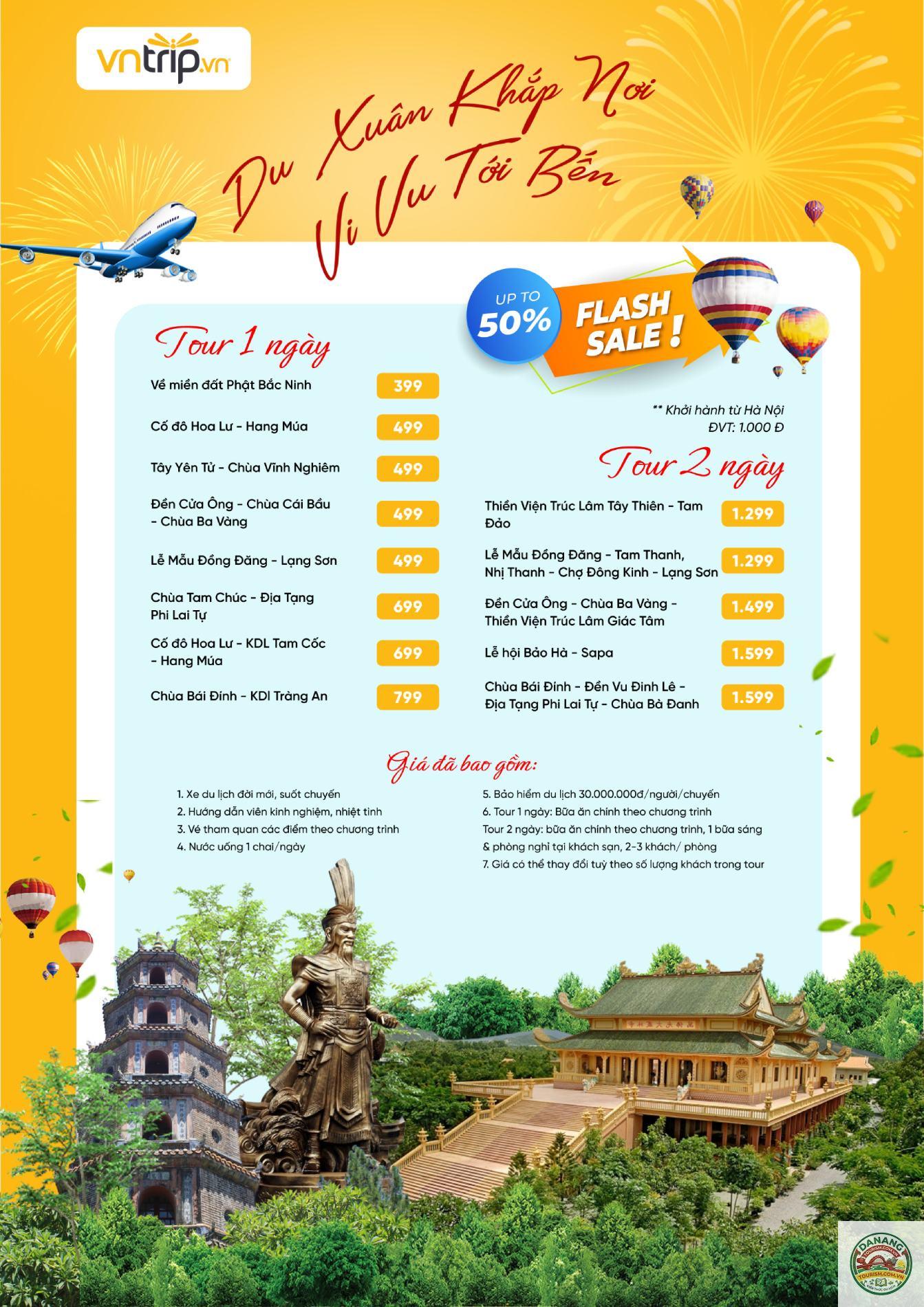lịch trình du lịch mùa xuân - Hình 2