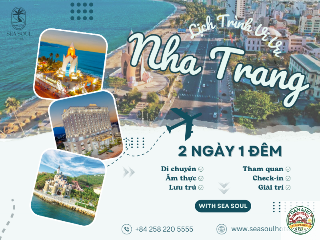 lịch trình du lịch nha trang 2 ngày 1 đêm