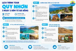 lịch trình du lịch quy nhơn tự túc