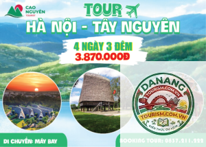 lịch trình du lịch tây nguyên 4 ngày 3 đêm