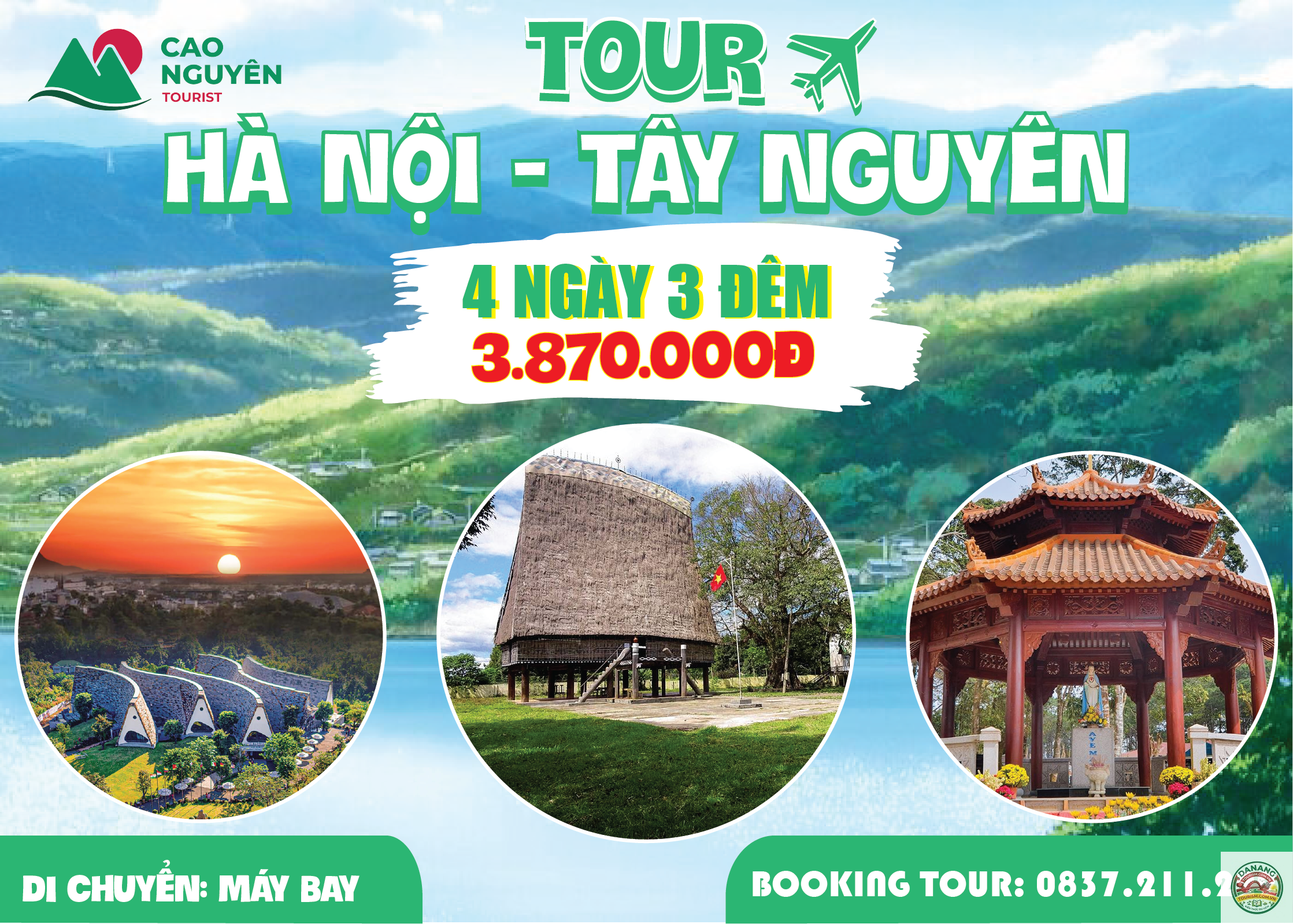 lịch trình du lịch tây nguyên 4 ngày 3 đêm - Hình 1