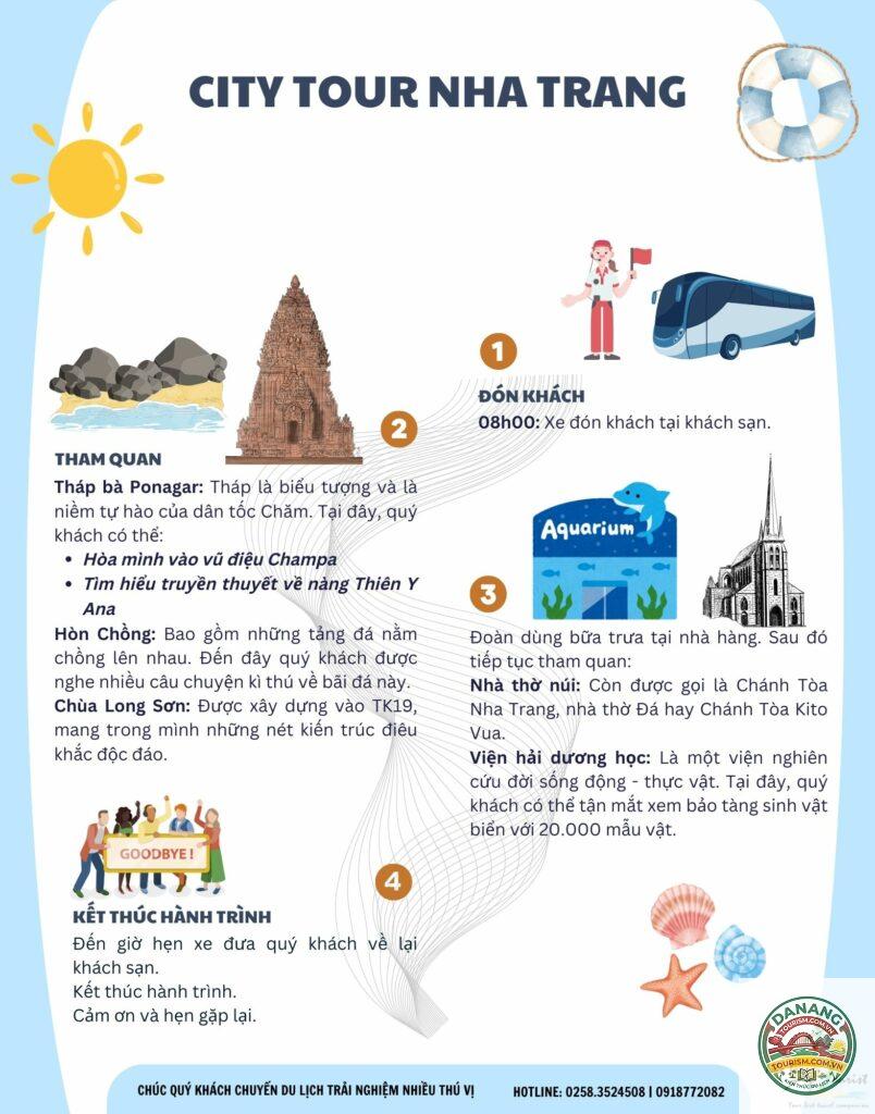 lịch trình nha trang 1 ngày