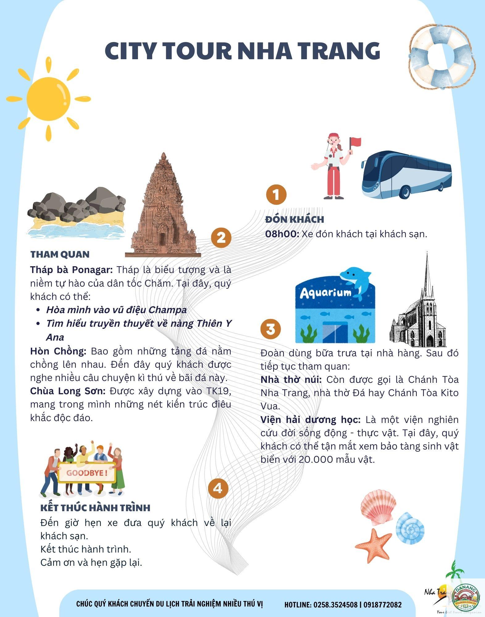 lịch trình nha trang 1 ngày - Hình 1