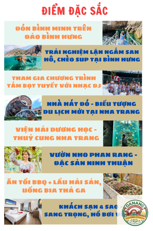 lịch trình nha trang bình hưng - Hình 4
