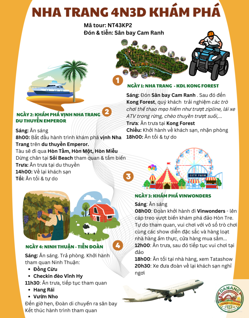 lịch trình nha trang cam ranh - Hình 2