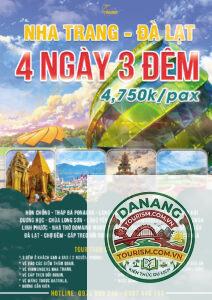 lịch trình nha trang đà lạt 4 ngày 3 đêm
