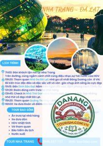 lịch trình nha trang mũi né