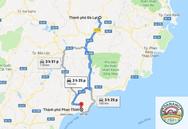 lịch trình phan thiết đà lạt