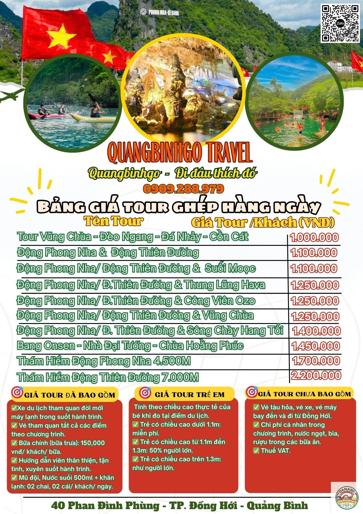 lịch trình quảng bình phong nha - Hình 1