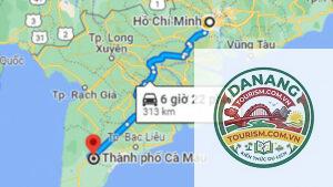 lịch trình sài gòn cà mau