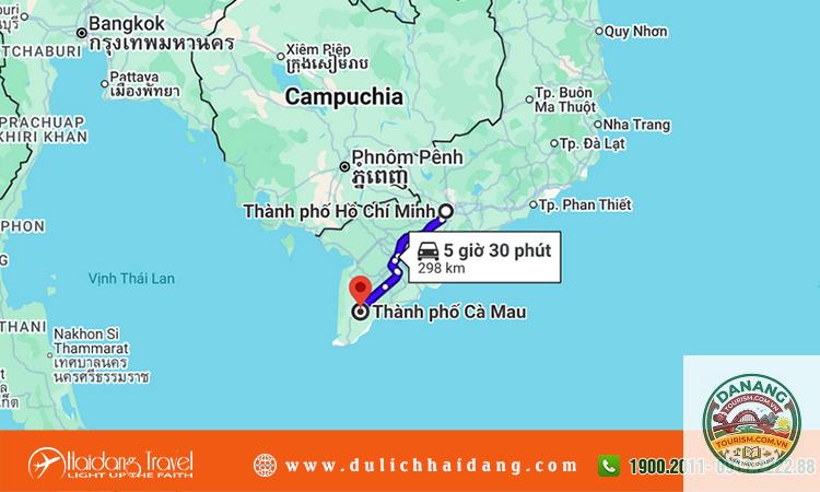 lịch trình sài gòn cà mau - Hình 2