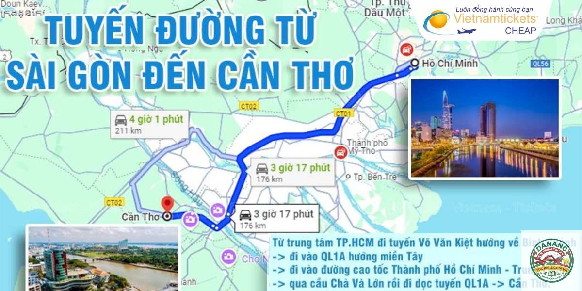 lịch trình sài gòn cần thơ - Hình 2