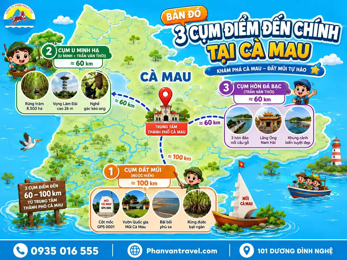 lịch trình u minh hạ đất mũi - Hình 3