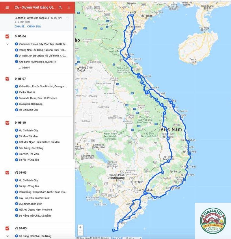 lịch trình xuyên việt 20 ngày - Hình 4